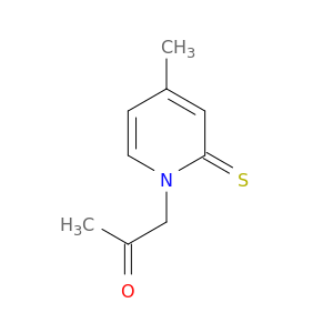 2-Propanone, 1-(4-methyl-2-thioxo-1(2H)-pyridinyl)-