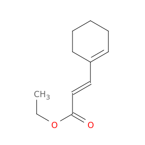 2-Propenoic acid, 3-(1-cyclohexen-1-yl)-, ethyl ester, (E)-