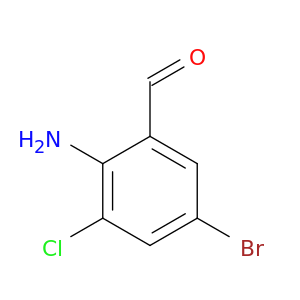 2-氨基-5-溴-3-氯苯甲醛