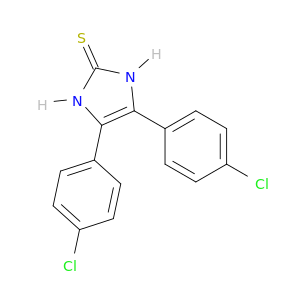 2H-Imidazole-2-thione, 4,5-bis(4-chlorophenyl)-1,3-dihydro-
