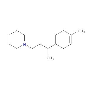 Piperidine, 1-[3-(4-methyl-3-cyclohexen-1-yl)butyl]-