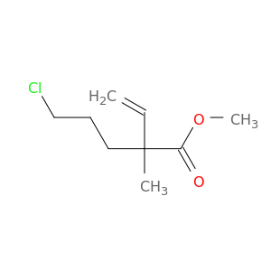 Pentanoic acid, 5-chloro-2-ethenyl-2-methyl-, methyl ester