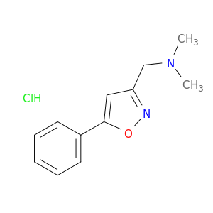 N,N-Dimethyl-1-(5-phenylisoxazol-3-yl)methanamine hydrochloride