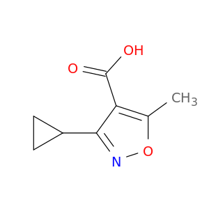 3-Cyclopropyl-5-methyl-1,2-oxazole-4-carboxylic Acid