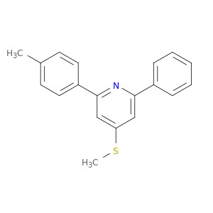 2-(4-methylphenyl)-4-(methylsulfanyl)-6-phenylpyridine