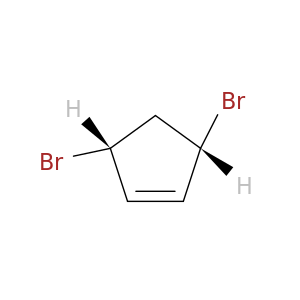 Rel-(3r,5s)-3,5-二溴环戊烯