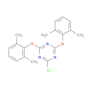 1,3,5-Triazine, 2-chloro-4,6-bis(2,6-dimethylphenoxy)-
