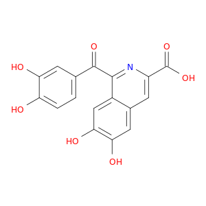 1-(3,4-二羟基苯甲酰基)-6,7-二羟基异喹啉-3-羧酸