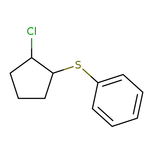 Benzene, [(2-chlorocyclopentyl)thio]-