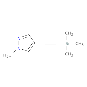 1-Methyl-4-[2-(trimethylsilyl)ethynyl]-1H-pyrazole