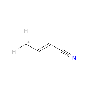 2-Propenylium, 3-cyano-, (E)-