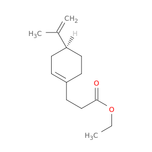 1-Cyclohexene-1-propanoic acid, 4-(1-methylethenyl)-, ethyl ester, (4S)-
