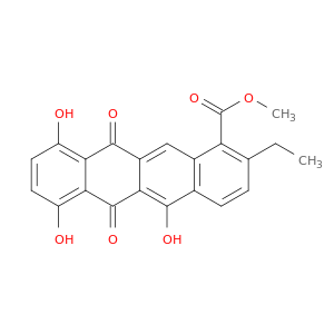 methyl 2-ethyl-5,7,10-trihydroxy-6,11-dioxo-6,11-dihydrotetracene-1-carboxylate
