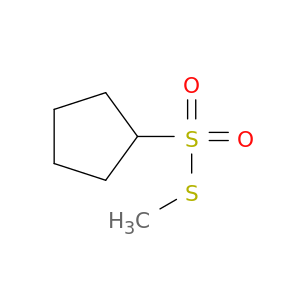 CYCLOPENTANESULFONOTHIOIC ACID S-METHYL ESTER
