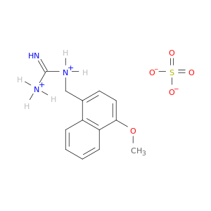 (AZANIUMYLCARBONIMIDOYL)-[(4-METHOXYNAPHTHALEN-1-YL)METHYL]AZANIUM SUL FATE