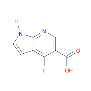 4-氟-1H-吡咯并[2,3-B]吡啶-5-羧酸