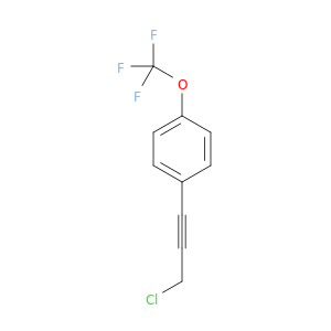 1-(3-Chloroprop-1-yn-1-yl)-4-(trifluoromethoxy)benzene