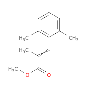 2-Propenoic acid, 3-(2,6-dimethylphenyl)-2-methyl-, methyl ester