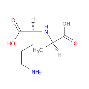 L-Ornithine, N2-(1-carboxyethyl)-, (R)-