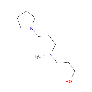 1-Propanol, 3-[methyl[3-(1-pyrrolidinyl)propyl]amino]-