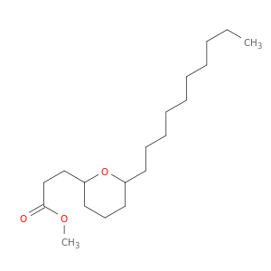 2H-Pyran-2-propanoic acid, 6-decyltetrahydro-, methyl ester
