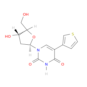 Uridine, 2'-deoxy-5-(3-thienyl)-
