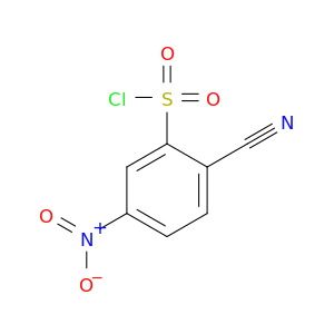 2-Cyano-5-nitrobenzene-1-sulfonyl chloride