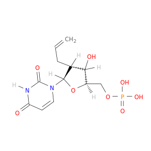 5'-Uridylic acid, 2'-deoxy-2'-(2-propenyl)-