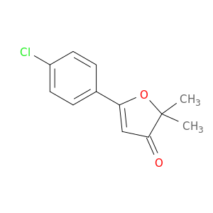 3(2H)-Furanone, 5-(4-chlorophenyl)-2,2-dimethyl-