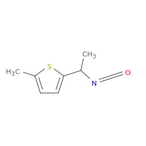 2-(1-isocyanatoethyl)-5-methylthiophene