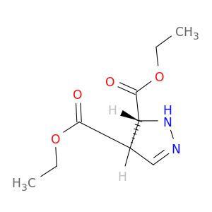 1H-Pyrazole-4,5-dicarboxylic acid, 4,5-dihydro-, diethyl ester, trans-