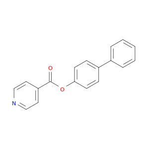 4-Pyridinecarboxylic acid, [1,1'-biphenyl]-4-yl ester
