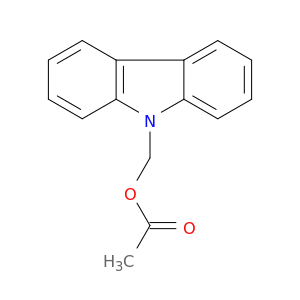 carbazol-9-ylmethyl acetate