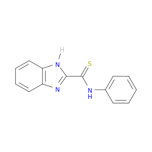 1H-Benzimidazole-2-carbothioamide, N-phenyl-