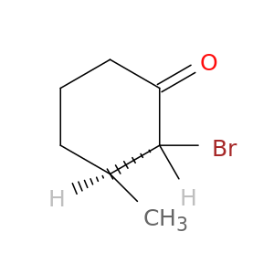 Cyclohexanone, 2-bromo-3-methyl-, (2R,3S)-