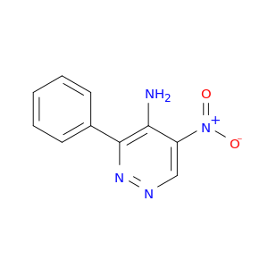 4-Pyridazinamine, 5-nitro-3-phenyl-
