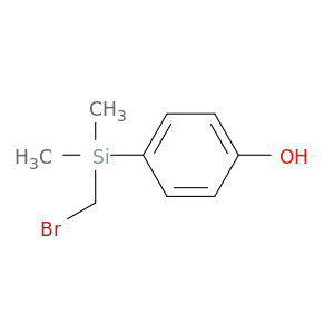 Phenol, 4-[(bromomethyl)dimethylsilyl]-