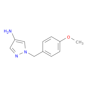 1-[(4-Methoxyphenyl)methyl]-1H-pyrazol-4-amine