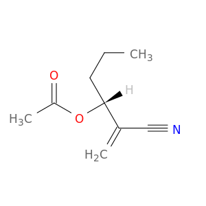 Hexanenitrile, 3-(acetyloxy)-2-methylene-, (R)-