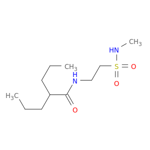 Pentanamide, N-[2-[(methylamino)sulfonyl]ethyl]-2-propyl-
