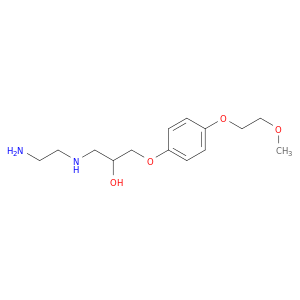 2-Propanol, 1-[(2-aminoethyl)amino]-3-[4-(2-methoxyethoxy)phenoxy]-