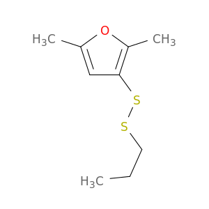 Furan, 2,5-dimethyl-3-(propyldithio)-