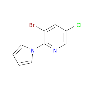 3-Bromo-5-chloro-2-(1H-pyrrol-1-yl)pyridine