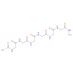 Glycinamide, N-acetylglycylglycylglycylglycylglycyl-N-methyl-