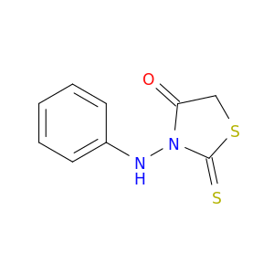 3-(苯基氨基)-2-硫代氧-4-噻唑烷酮