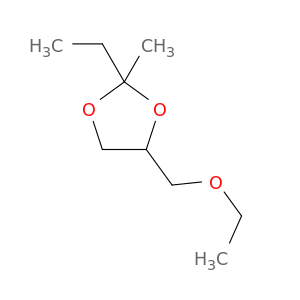 1,3-Dioxolane, 4-(ethoxymethyl)-2-ethyl-2-methyl-