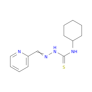 Hydrazinecarbothioamide, N-cyclohexyl-2-(2-pyridinylmethylene)-
