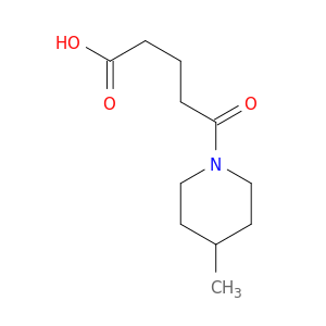5-(4-Methylpiperidin-1-yl)-5-oxopentanoic acid
