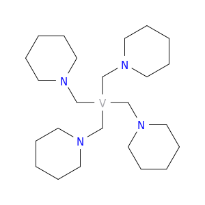 Vanadium, tetrakis(1-piperidinylmethyl)-