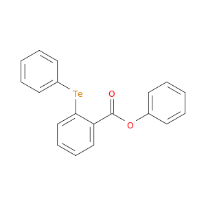 Benzoic acid, 2-(phenyltelluro)-, phenyl ester